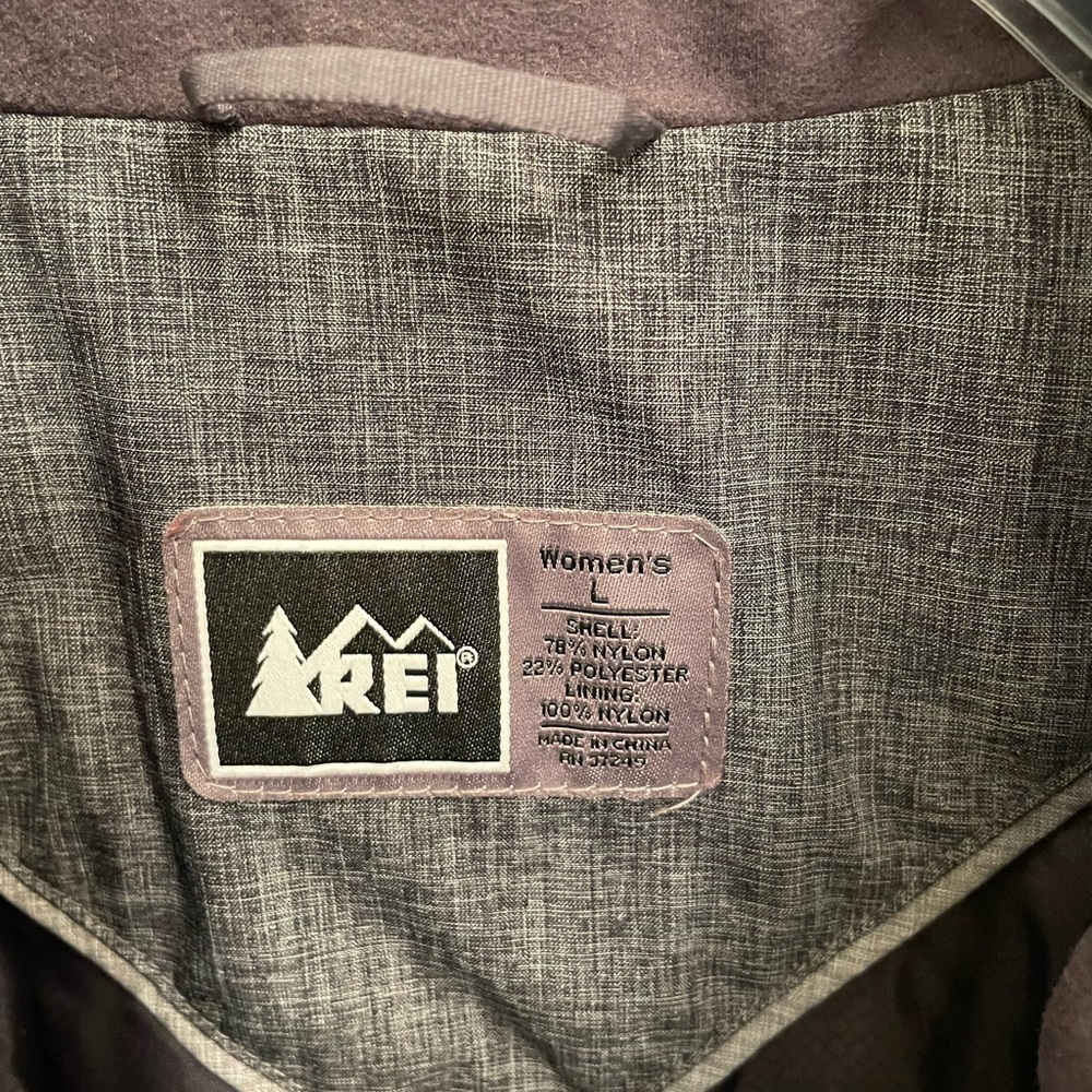 Rei Trench E1 Elements Coat Soft Shell Size Large - image 3